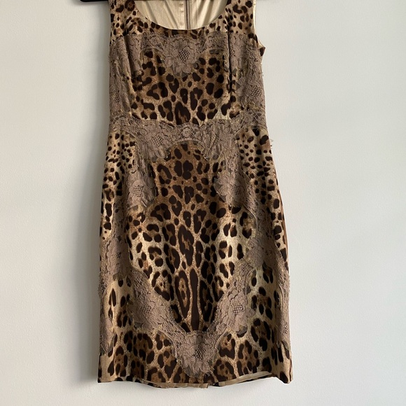 DOLCE & GABANNA Animal Print Mini Dress - Picture 4 of 6